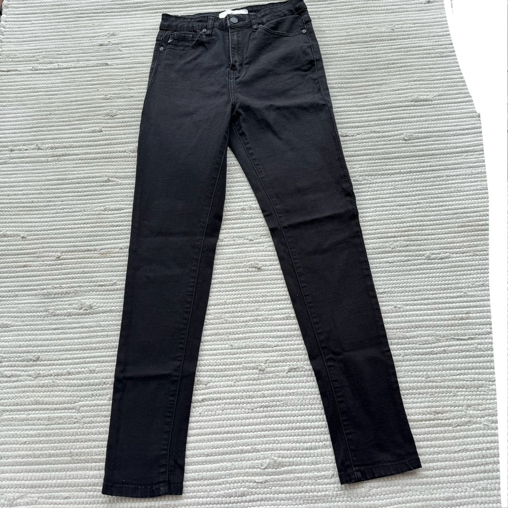 Kancan Black Skinny Stretch Jeans Size 5/26 Excellent Condition